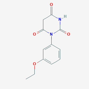 1-(3-ethoxyphenyl)-2,4,6(1H,3H,5H)-pyrimidinetrione