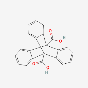 pentacyclo[6.6.6.0~2,7~.0~9,14~.0~15,20~]icosa-2,4,6,9,11,13,15,17,19-nonaene-1,8-dicarboxylic acid