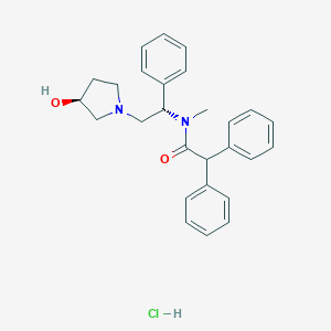 molecular formula C27H31ClN2O2 B049490 阿西马多林盐酸盐 CAS No. 185951-07-9