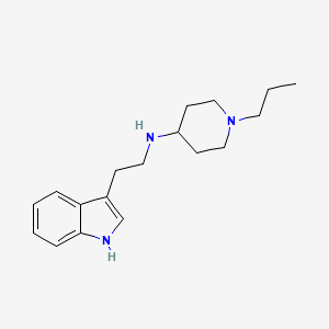 N-[2-(1H-indol-3-yl)ethyl]-1-propyl-4-piperidinamine