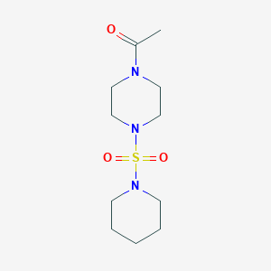 1-acetyl-4-(1-piperidinylsulfonyl)piperazine
