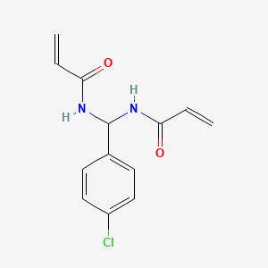 N,N'-[(4-chlorophenyl)methylene]bisacrylamide