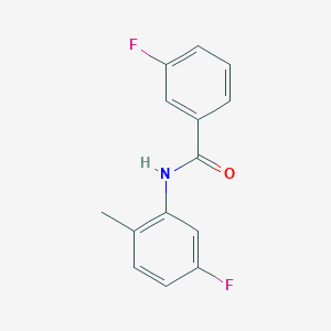 3-fluoro-N-(5-fluoro-2-methylphenyl)benzamide