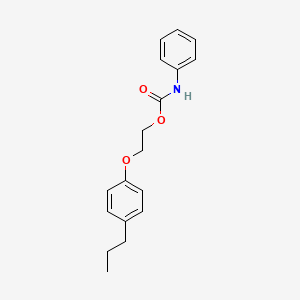 2-(4-propylphenoxy)ethyl phenylcarbamate