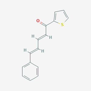 molecular formula C15H12OS B494953 5-Phenyl-1-(2-thienyl)-2,4-pentadien-1-one 