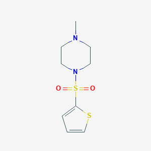 molecular formula C9H14N2O2S2 B494962 1-Methyl-4-(2-thienylsulfonyl)piperazine 