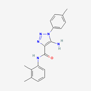 5-amino-N-(2,3-dimethylphenyl)-1-(4-methylphenyl)-1H-1,2,3-triazole-4-carboxamide
