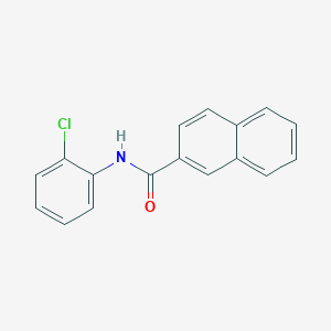 molecular formula C17H12ClNO B494969 N-(2-chlorophenyl)-2-naphthamide 