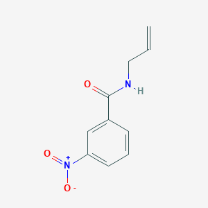 molecular formula C10H10N2O3 B4949695 N-allyl-3-nitrobenzamide 