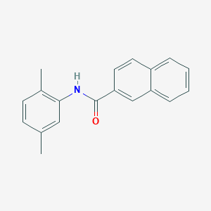 molecular formula C19H17NO B494972 N-(2,5-dimethylphenyl)naphthalene-2-carboxamide CAS No. 300402-60-2