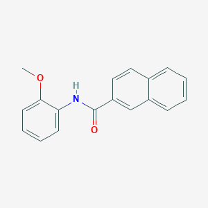 molecular formula C18H15NO2 B494974 N-(2-methoxyphenyl)-2-naphthamide CAS No. 248251-08-3