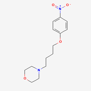 4-[4-(4-nitrophenoxy)butyl]morpholine