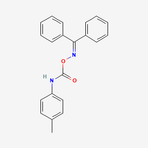 diphenylmethanone O-{[(4-methylphenyl)amino]carbonyl}oxime