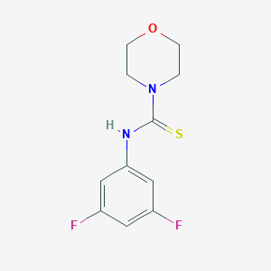 N-(3,5-difluorophenyl)morpholine-4-carbothioamide