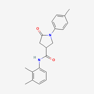 N-(2,3-dimethylphenyl)-1-(4-methylphenyl)-5-oxo-3-pyrrolidinecarboxamide