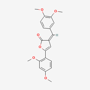 3-(3,4-dimethoxybenzylidene)-5-(2,4-dimethoxyphenyl)-2(3H)-furanone