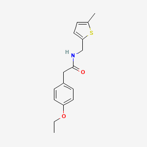 2-(4-ethoxyphenyl)-N-[(5-methyl-2-thienyl)methyl]acetamide