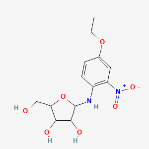 N-(4-ethoxy-2-nitrophenyl)pentofuranosylamine