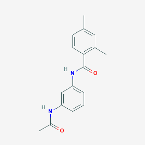 N-[3-(acetylamino)phenyl]-2,4-dimethylbenzamide