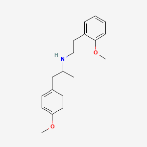 1-(4-methoxyphenyl)-N-[2-(2-methoxyphenyl)ethyl]-2-propanamine