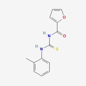 N-{[(2-methylphenyl)amino]carbonothioyl}-2-furamide