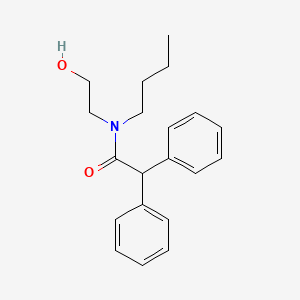 N-butyl-N-(2-hydroxyethyl)-2,2-diphenylacetamide