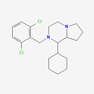 1-cyclohexyl-2-(2,6-dichlorobenzyl)octahydropyrrolo[1,2-a]pyrazine