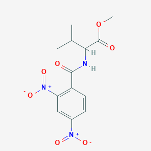 methyl N-(2,4-dinitrobenzoyl)valinate