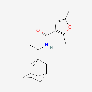 N-[1-(1-adamantyl)ethyl]-2,5-dimethyl-3-furamide