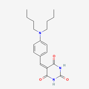 5-[4-(dibutylamino)benzylidene]-2,4,6(1H,3H,5H)-pyrimidinetrione