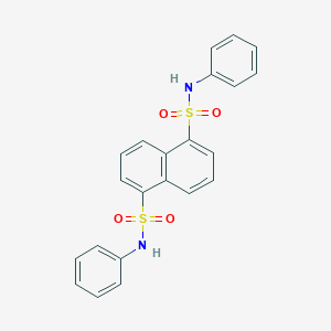 N,N'-diphenylnaphthalene-1,5-disulfonamide