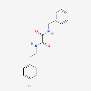 N-benzyl-N'-[2-(4-chlorophenyl)ethyl]ethanediamide