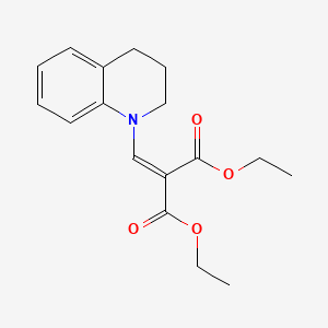 diethyl (3,4-dihydro-1(2H)-quinolinylmethylene)malonate