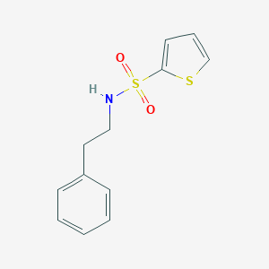 molecular formula C12H13NO2S2 B495185 N-(2-phenylethyl)thiophene-2-sulfonamide CAS No. 332354-71-9