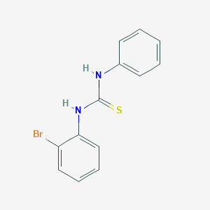 molecular formula C13H11BrN2S B495201 1-(2-Bromophenyl)-3-phenylthiourea 