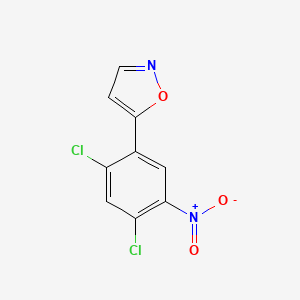 5-(2,4-dichloro-5-nitrophenyl)isoxazole