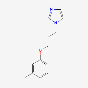 1-[3-(3-methylphenoxy)propyl]-1H-imidazole