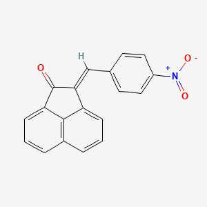 molecular formula C19H11NO3 B4952239 2-(4-nitrobenzylidene)-1(2H)-acenaphthylenone 