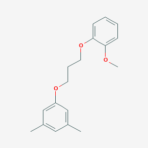 1-[3-(2-methoxyphenoxy)propoxy]-3,5-dimethylbenzene