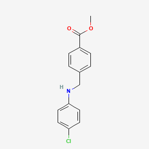 methyl 4-{[(4-chlorophenyl)amino]methyl}benzoate