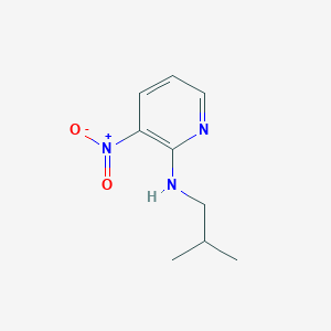 molecular formula C9H13N3O2 B495243 N-异丁基-3-硝基吡啶-2-胺 CAS No. 942356-83-4