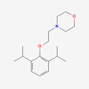 4-[2-(2,6-diisopropylphenoxy)ethyl]morpholine