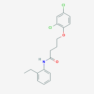 4-(2,4-dichlorophenoxy)-N-(2-ethylphenyl)butanamide