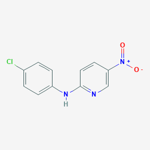 molecular formula C11H8ClN3O2 B495255 N-(4-chlorophenyl)-5-nitropyridin-2-amine CAS No. 26820-59-7