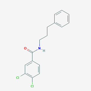 3,4-dichloro-N-(3-phenylpropyl)benzamide