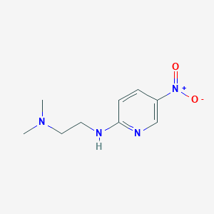 B495273 N,N-dimethyl-N'-(5-nitropyridin-2-yl)ethane-1,2-diamine CAS No. 63764-05-6