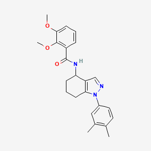 N-[1-(3,4-dimethylphenyl)-4,5,6,7-tetrahydro-1H-indazol-4-yl]-2,3-dimethoxybenzamide