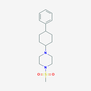 1-(methylsulfonyl)-4-(4-phenylcyclohexyl)piperazine