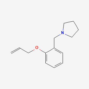 1-[2-(allyloxy)benzyl]pyrrolidine