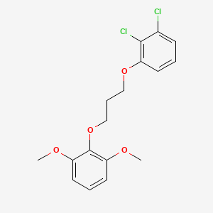 1,2-dichloro-3-[3-(2,6-dimethoxyphenoxy)propoxy]benzene